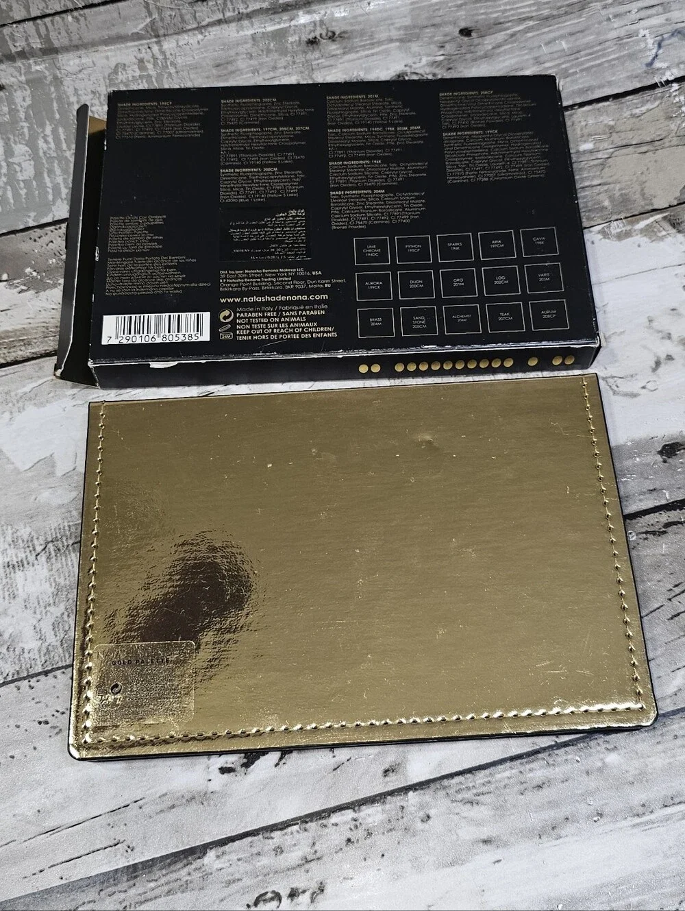 Authentic Natasha Denona Gold Palette Limited Edition Discontinued